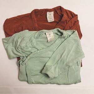 Bundle of 2 kate quinn kimono onesies